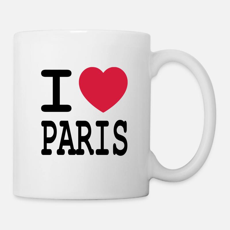 J'adore paris - Mug blanc - blanc