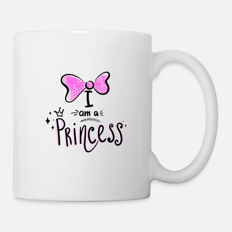Je suis une princesse - Mug blanc - blanc