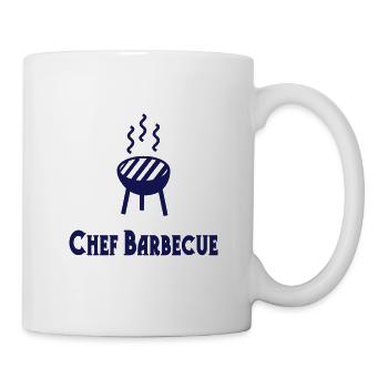 Chef Barbecue - Tasse - Weiß - Rechts