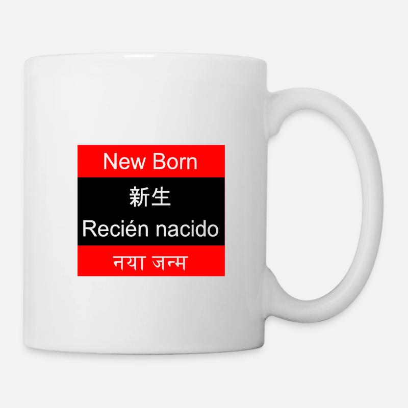 Nouveau né - Mug blanc - blanc
