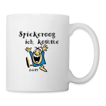 Spiekeroog, lustige ,sprüche - Tasse - Weiß - Rechts