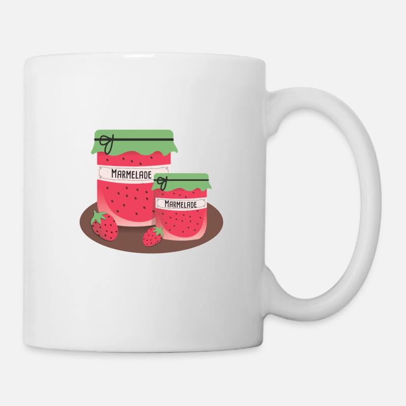 confiture - Mug blanc - blanc