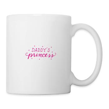 Papa Princesse Fille Fille Daughter fille - Mug blanc - blanc - Droite