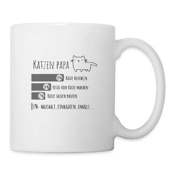 Cats Dad Cat Dad Design - Mug - white - Right