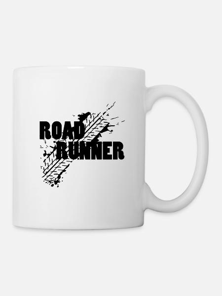 reifenspur - Tasse - Weiß