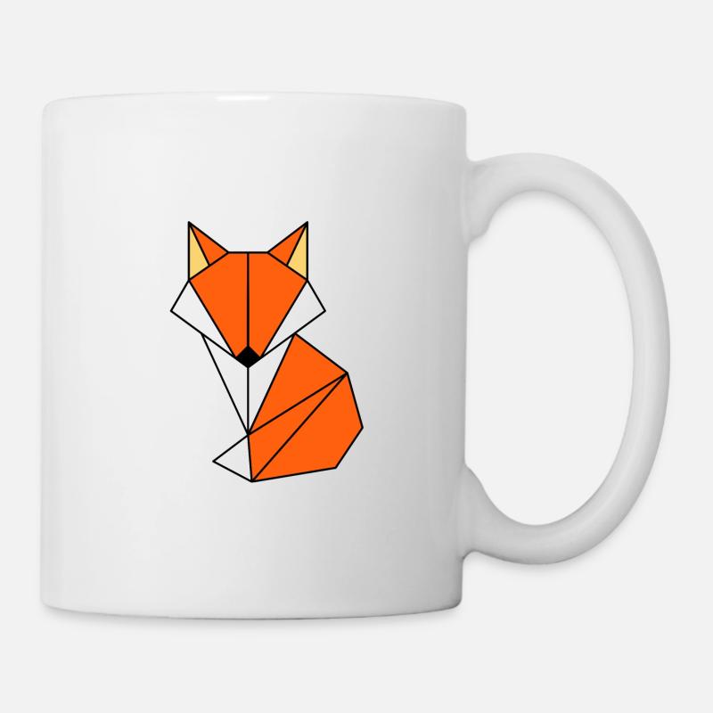 renard - Mug blanc - blanc