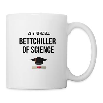 Bachelor of Science Bettchiller Uni Abschluss - Tasse - Weiß - Rechts