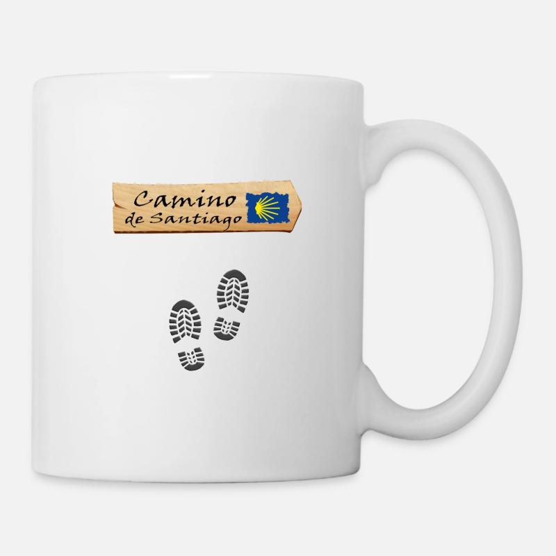 Jakobsweg - Tasse - Weiß