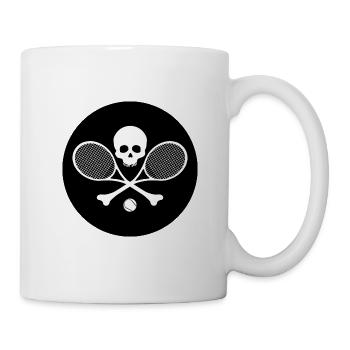Tennis - Tasse - Weiß - Rechts