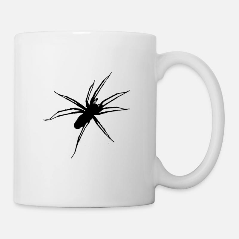 araignée - Mug blanc - blanc