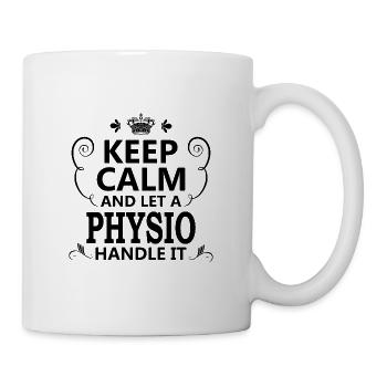Idée cadeau kinésithérapeute drôle disant masseur - Mug blanc - blanc - Droite