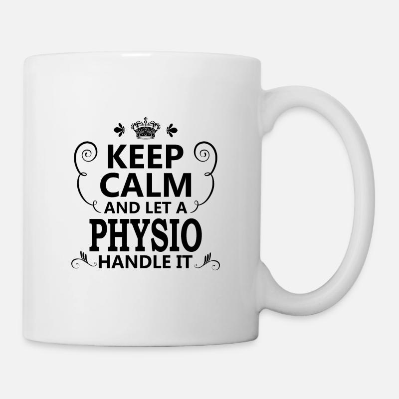 Idée cadeau kinésithérapeute drôle disant masseur - Mug blanc - blanc