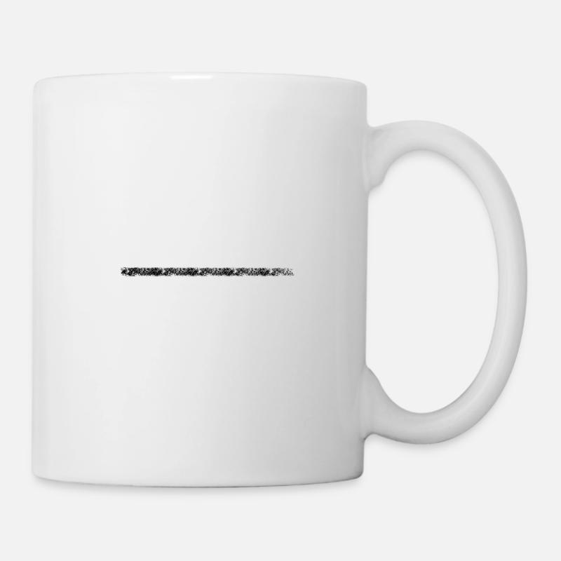 structure ligne - Mug blanc - blanc