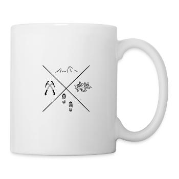Berg Watzmann - Mug - white - Right