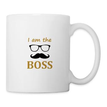 Je suis le patron - Mug blanc - blanc - Droite