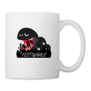 Festival Konzert Wal Band Veranstaltung Musik - Tasse - Weiß - Rechts