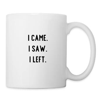 Funny introvert saying - Mug - white - Right