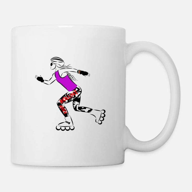 Inline skate - Mug - white
