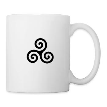 Symbole celtique - Mug blanc - blanc - Droite