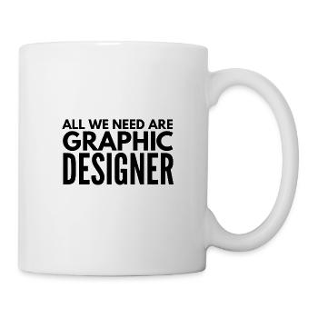 Graphic designer gift graphic artist graphic saying - Mug - white - Right