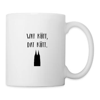 Kölsch - Tasse - Weiß - Rechts