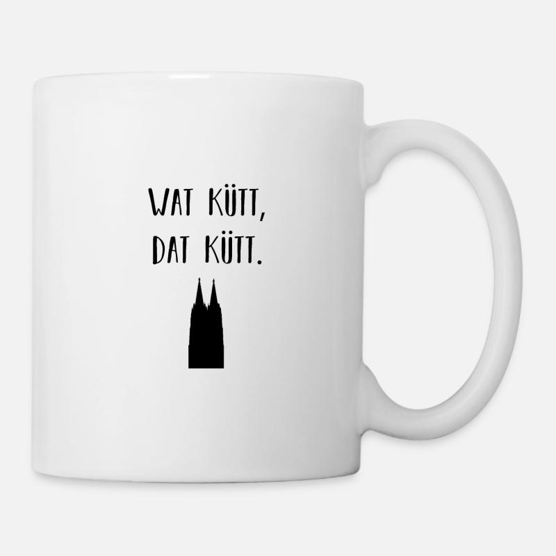 Kölsch - Tasse - Weiß