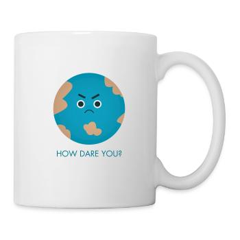 How Dare You | Greta - Mug - white - Right
