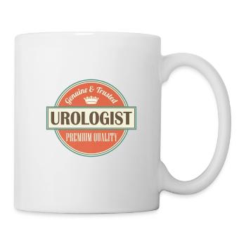 Urologen Geschenk Urologie Arzt Tee - Tasse - Weiß - Rechts