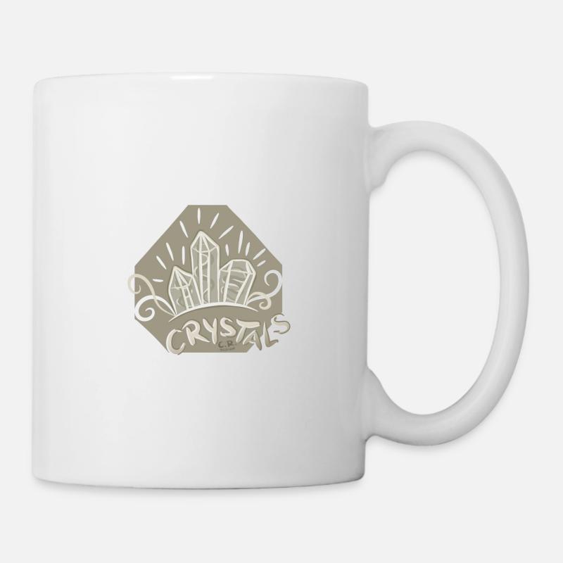 Crystals Crystals Stones - Mug - white