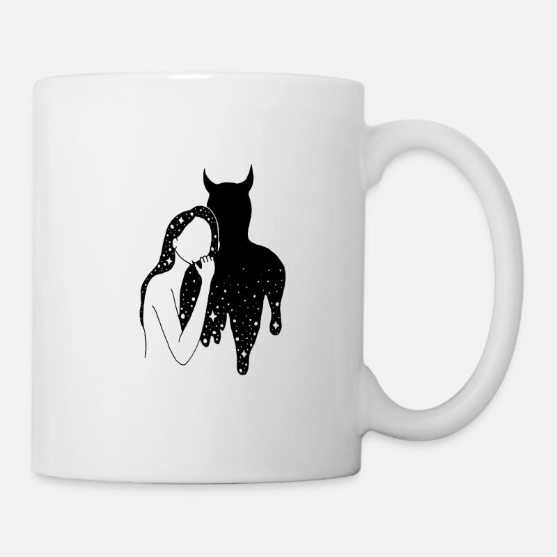 Tanz mit dem Teufel - Tasse - Weiß