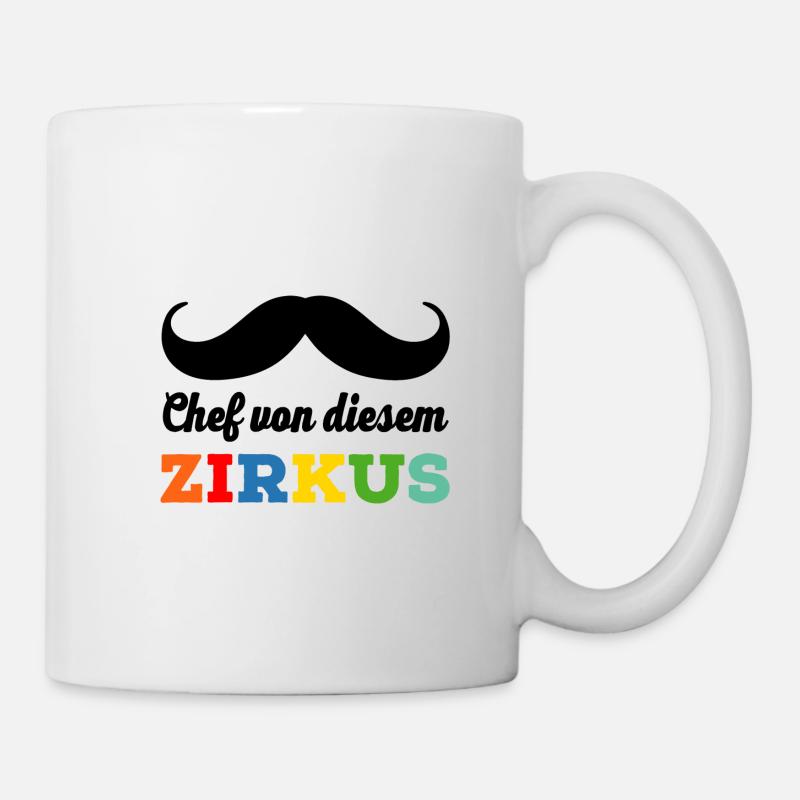 Chef von diesem Zirkus - Tasse - Weiß