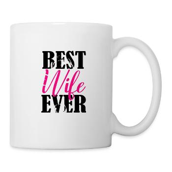 BEST WIFE EVER - Mug blanc - blanc - Droite