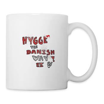 Hygge à la danoise! - Mug blanc - blanc - Droite