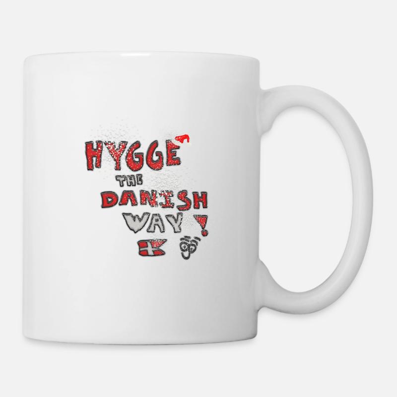 Hygge den dänischen Weg! - Tasse - Weiß