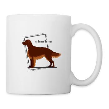 The Irish Setter by IxCÖ - Mug blanc - blanc - Droite