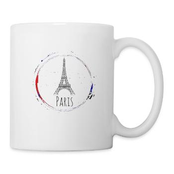 Eifelturm in Paris2 - Tasse - Weiß - Rechts