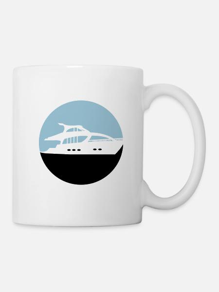 yacht - Mug blanc - blanc