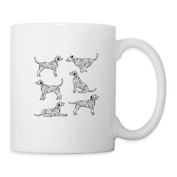 Dalmatian selection - Mug - white - Right