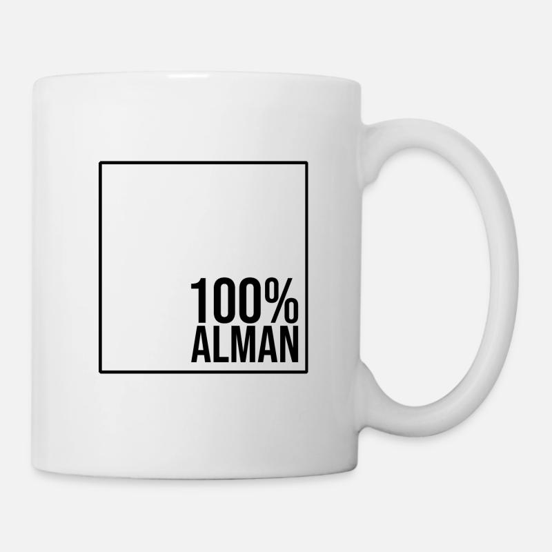 100 Alman - Tasse - Weiß