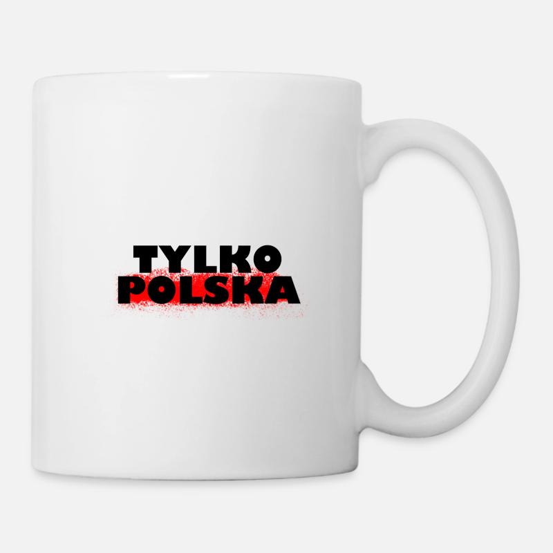 POLSKA - Mug blanc - blanc