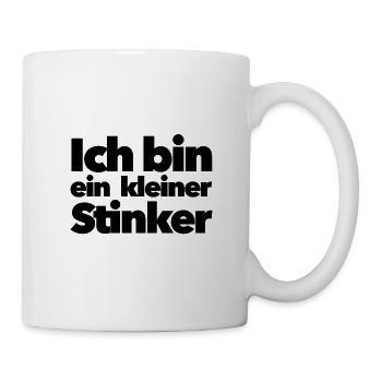Ich bin ein kleiner Stinker - Spaß - Tasse - Weiß - Rechts