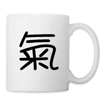 Chinese characters Chinese symbol bla - Mug - white - Right