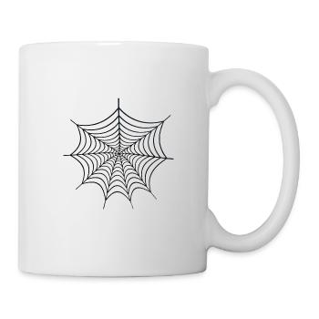 Spider Web Cadeau Spiderman Toile d’araignée - Mug blanc - blanc - Droite