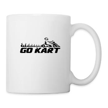 Go karting - Mug - white - Right