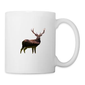CERF DOLOMITE - Mug blanc - blanc - Droite