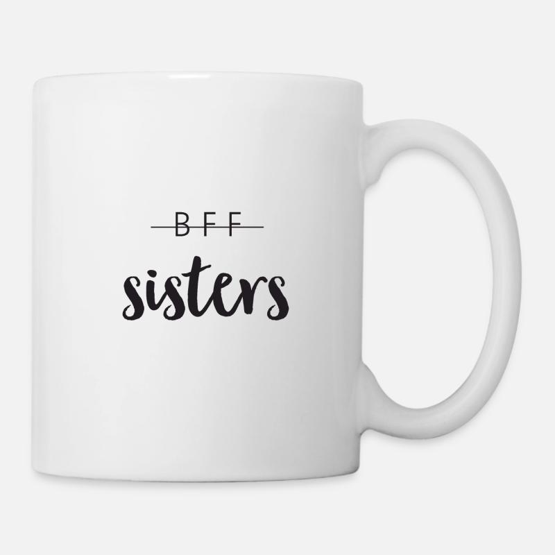 BFF SISTERS - Mug - white