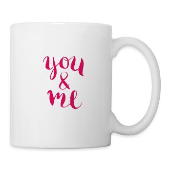 YOU & ME - Tasse - Weiß - Rechts