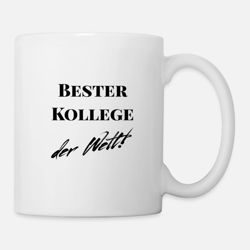 Bester Kollege der Welt! - Tasse - Weiß