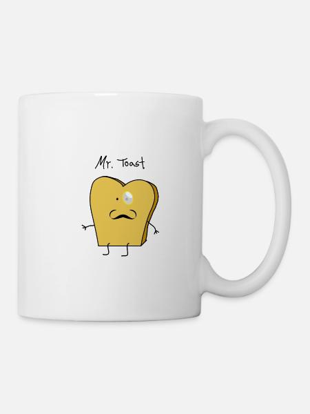 Mr Toast - Mug - white