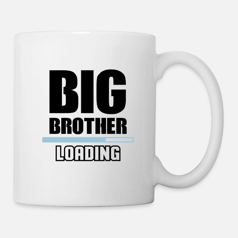 big brother loading 2 - Tasse - Weiß